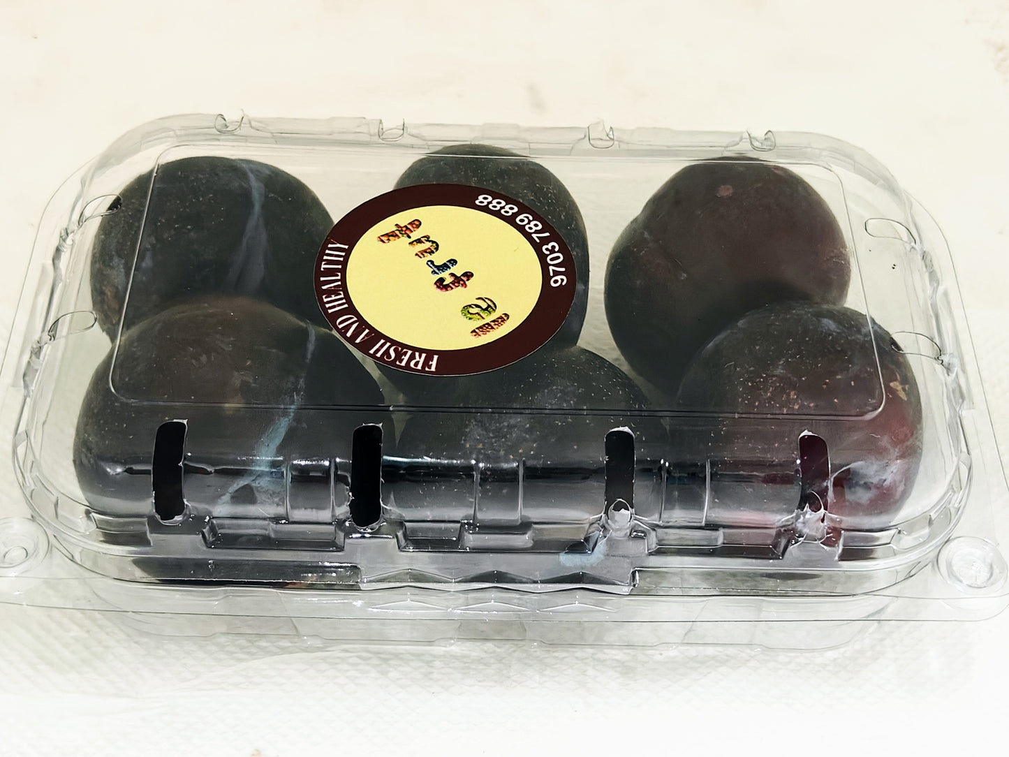 Imported Plums(500-600g) 6Pcs